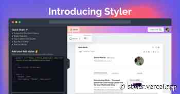 Styler - Next-gen CSS builder for Hashnode blogs