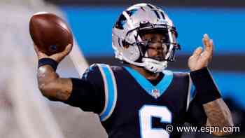 Panthers cut Grier; Walker to back up Darnold
