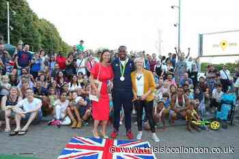 Walthamstow held homecoming party for Olympian Lutalo Muhammad five years ago