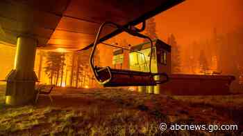 Wildfire evacuees flood Lake Tahoe roads in rush to flee