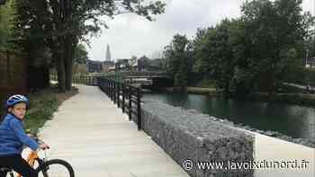 Arras: la nouvelle balade le long de la Scarpe en vidéo - La Voix du Nord