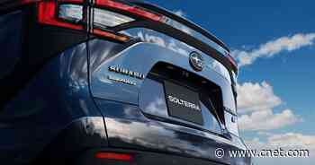 Subaru Solterra teases its Toyota-inspired shape in new images     - Roadshow