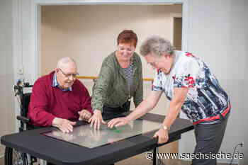 Dresden: Neue Dresdner Tagespflege setzt auf Riesen-Tablet - Sächsische.de