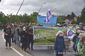 Stade: Lautstarker Protest gegen die Küstenautobahn - TAGEBLATT: Nachrichten aus Stade, Buxtehude und der Region - Tageblatt-online