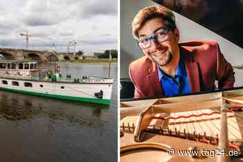 Dresden: Concerto grosso für fünf Schaufelraddampfer - Dampfpfeifen-Komponist Gundlach geht die Düse - TAG24