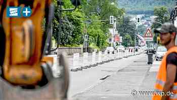 Siegen: Wanderbaustelle Eiserfelder Straße nähert sich Ziel - Westfalenpost