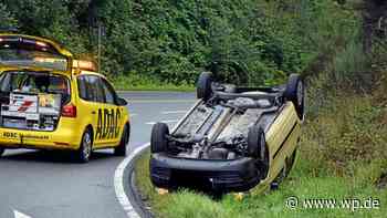 Siegen: Fahrspur zu spät gewechselt – Totalschaden - Westfalenpost