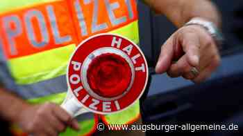 Polizeikontrollen in der Region Augsburg: 173 Autofahrer zu schnell - Augsburger Allgemeine