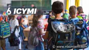 ICYMI: Tracking COVID-19 Cases at South Florida Public Schools, Anti-Mask Dad Speaks Out After Clash Caught on Camera