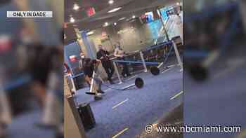 Aggressive Passenger Detained At Miami International Airport