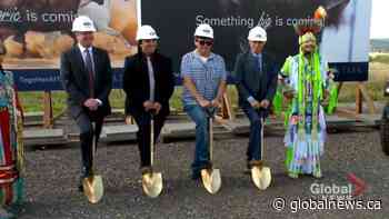 Tsuut’ina Nation holds groundbreaking ceremony for new development