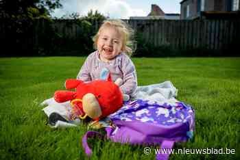 Ze zou nooit oud genoeg worden voor school, maar dankzij massale steun van Vlaanderen gaat ‘baby’ Pia nu naar de kleuterklas