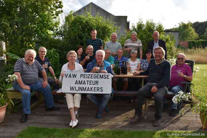 Wijnfeesten in Peizegem: “Proeven van eigen wijn”
