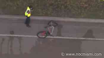 Young Man on Bicycle Struck and Killed by Car in Plantation