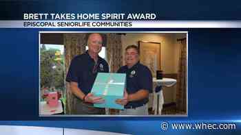 News10NBC Anchor Brett Davidsen wins Marge and Doug Murray 'Spirit Award'