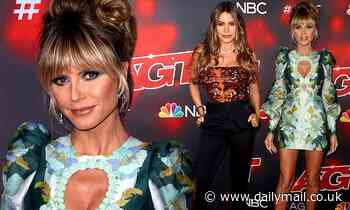 Heidi Klum and Sofia Vergara lead the red carpet at America's Got Talent semifinals - Daily Mail