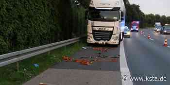 Ladung auf Fahrbahn verteilt: Sprinter kollidiert mit Pannen-Lkw auf der Autobahn 3 - Kölner Stadt-Anzeiger
