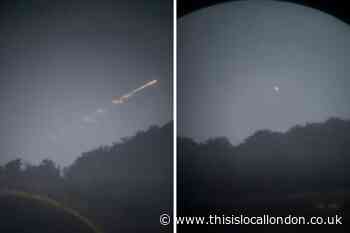 London and Kent residents left baffled by strange sky object