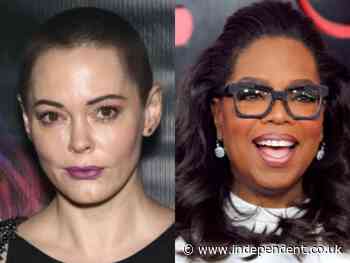 Rose McGowan calls Oprah Winfrey ‘fake as they come’ in scathing Twitter post