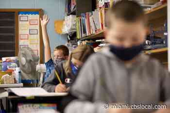 Miami-Dade Public Schools Has 350,000 Students, Only 58 Have Requested Medical Opt-Out Requests For Masks - CBS Miami