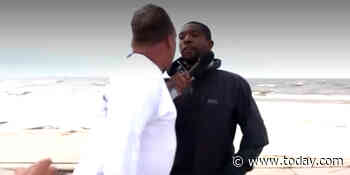 Arrest warrant issued for man accused of confronting NBC's Shaquille Brewster on live TV