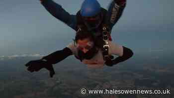 Charity skydive raises £2,000 for Dudley's leukaemia ward - Halesowen News