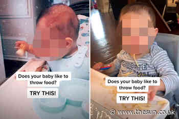 Mom shares her secret to stopping her son from throwing food during meals... - The Sun