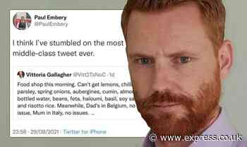 Brexit-bashing tweet ruthlessly mocked after 'middle-class' food shortages claim 'Bonkers' - Express