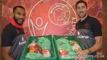 Kiernan and Ward donate food to families and foodbanks - saddlers.co.uk