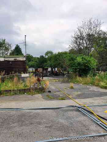 Arson attack destroys building and equipment at former golfing centre
