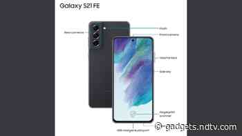 Samsung Galaxy S21 FE User Manual Surfaces Online, Shows Design Similar to Galaxy S21