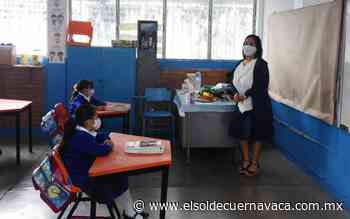 Apenas 60% de las escuelas tiene clases presenciales - El Sol de Cuernavaca