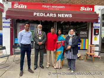 Couple retire after running Newsagent in Edgware