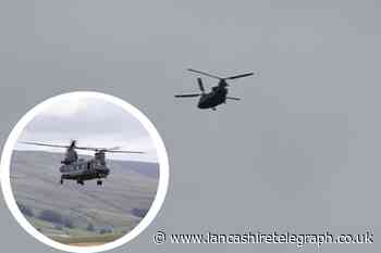 Chinook helicopters spotted above Rossendale – this is why