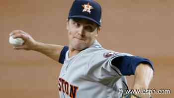 Short-handed Houston Astros place Zack Greinke, Taylor Jones on injured list, citing protocols - ESPN