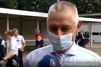 Korpschef Roger Leys zwaait af met helikoptervlucht boven politiezone