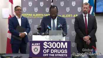 Alberta justice minister pleased with massive drug bust: ‘This is a great day’
