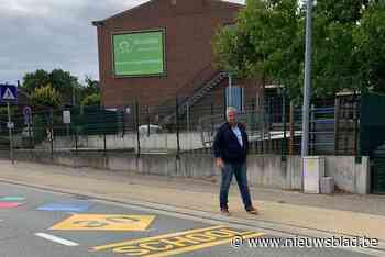 Nieuwe wegmarkeringen aan schoolomgevingen (Holsbeek) - Het Nieuwsblad