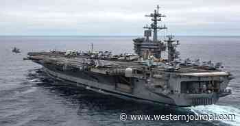Disaster Off US Aircraft Carrier in Pacific - Search and Rescue Frantically Combing Ocean for Missing Crew