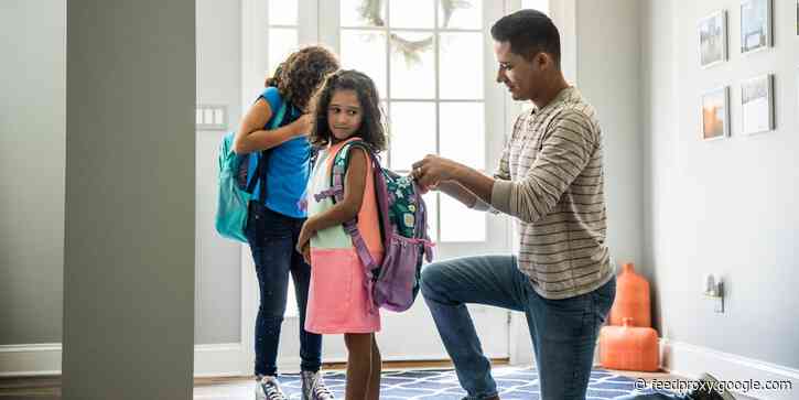 Police departments are warning parents not to post detailed back-to-school photos of their kids