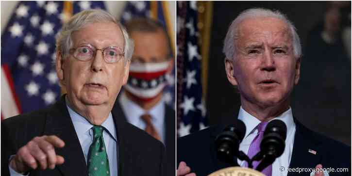 McConnell shoots down question of Biden being impeached, says the idea is a non-starter since Democrats control Congress