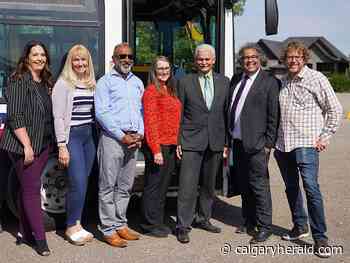 Calgary's MAX Purple bus line extending to Chestermere, connecting the two cities - Calgary Herald