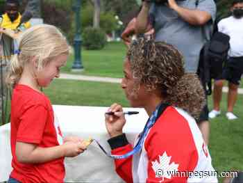 Olympic soccer champ Scott receives hero's welcome - Winnipeg Sun