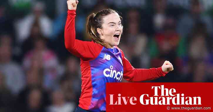 England too good for New Zealand in first women’s T20 international – as it happened
