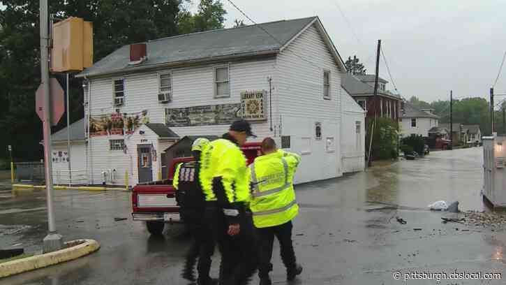 Rising Waters Of Piney Fork And Peters Creeks Cause Flooding, Evacuations In South Hills