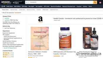 Amazon Canada adds health disclaimer to searches for ivermectin