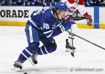 There Is Not Even a Small the Toronto Maple Leafs Miss the Playoffs - Editor in Leaf