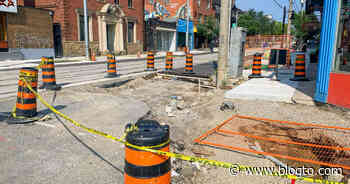 Road work abandoned for weeks leaving Toronto businesses in desperation - blogTO