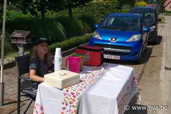Wolf (9) verkoopt zelfgemaakte limonade voor goed doel - Gazet van Antwerpen