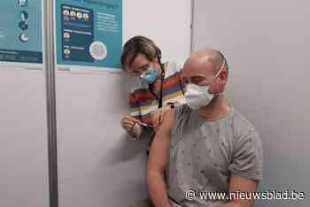 Laatste prikken in vaccinatiecentrum Dilbeek Ternat